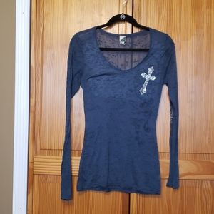 Burnout longsleeve tshirt